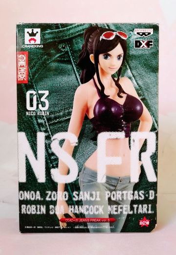眼镜厂 DXF 海贼王 罗宾 JEANS FREAK Vol.3 景品