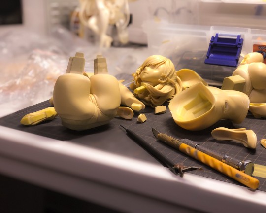 部分原型零件展示