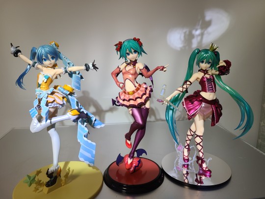 MF的三只DIVA F2系列的初音