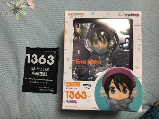 【摇曳露营】gsc齐藤惠那粘土人开箱