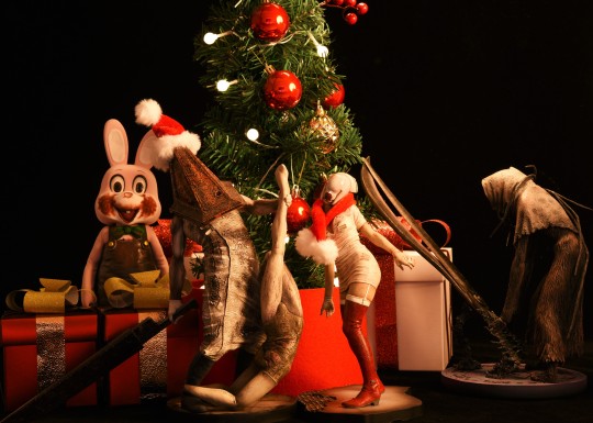 三角头和护士的圣诞节