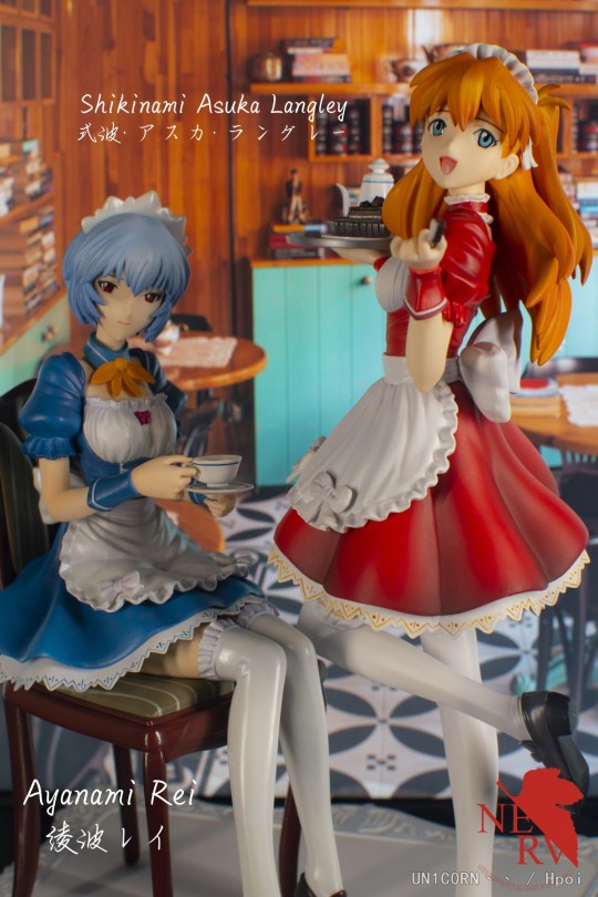 绫波丽，明日香 女仆ver.