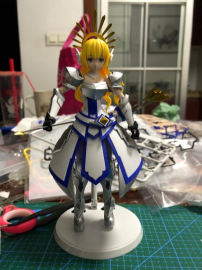 第一款拼完的机娘！丰臣秀羽