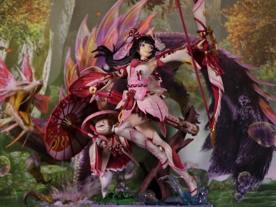 泡狐龙套装—女猎人与艾露猫