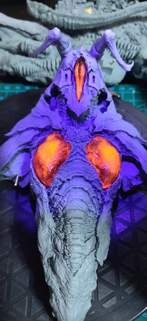 杰顿怪兽白模涂装