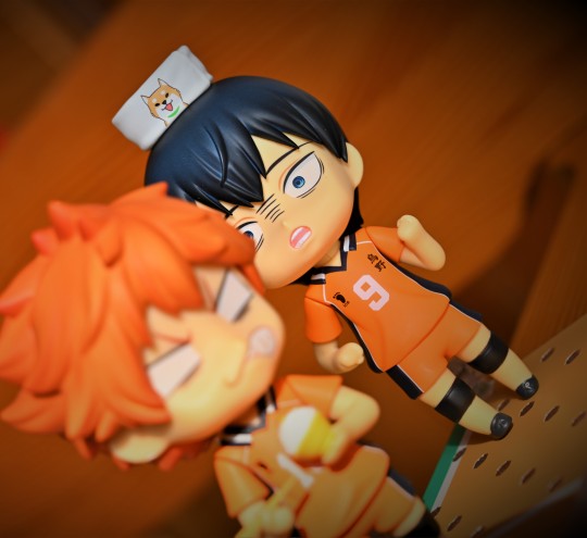 日向翔阳 影山飞雄 粘土人