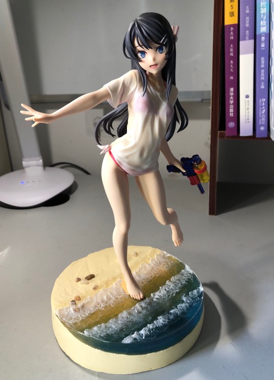 自制沙滩底座 原来的土黄底座实在看不下去