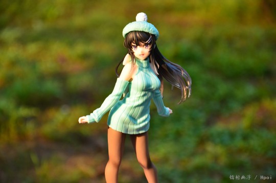 青色毛衣樱岛麻衣