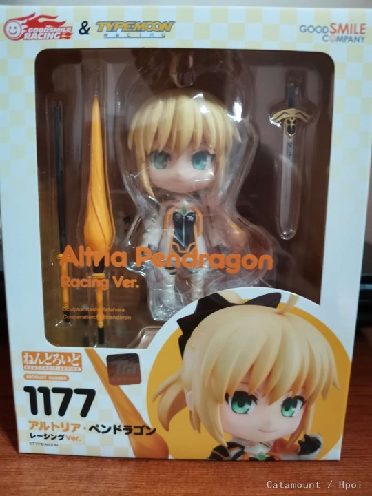 粘土人1177 阿尔托莉雅（Lily）Racing ver.粘土人