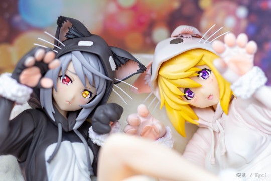 IS〈Infinite Stratos〉 夏洛特&拉芙拉 猫耳睡衣