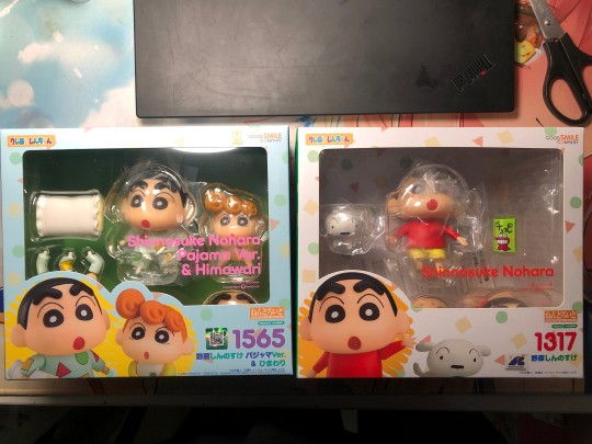 GSC 睡衣小新小葵 粘土人