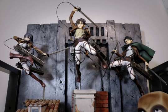 【室内组】进击的巨人艾伦 三笠 利威尔