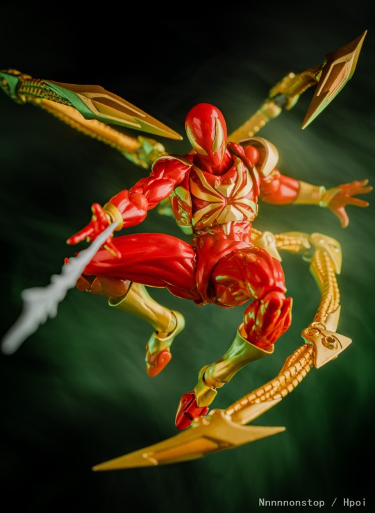 惊异山口式 转轮科技023 蜘蛛侠 钢铁蜘蛛侠