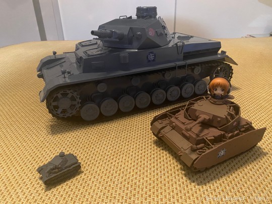 GIRLS und PANZER Projekt IV号战车D型与H型