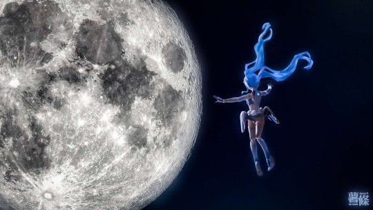 【室内组】初 音 奔 月