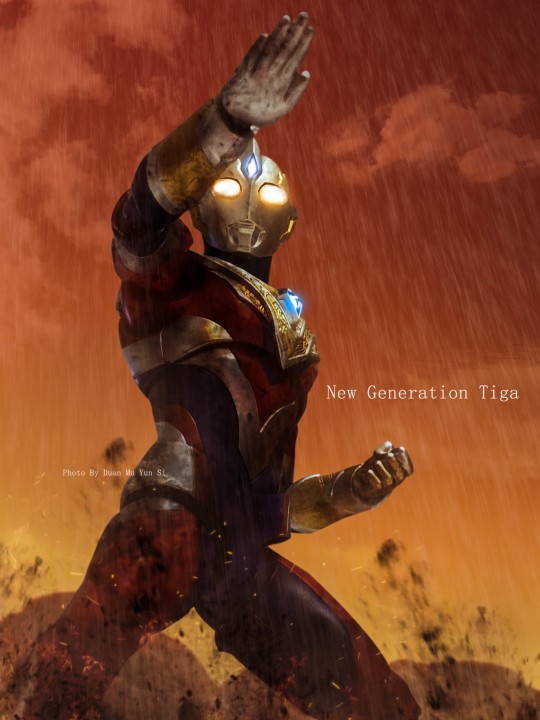 shf特利迦奥特曼合成图