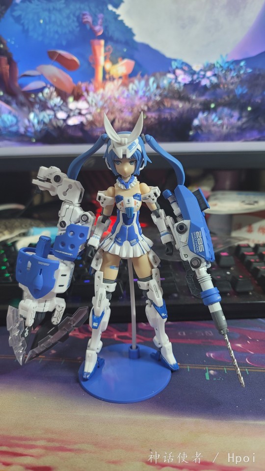 神之手机娘，这款真是补色很多，左手太重不举哈