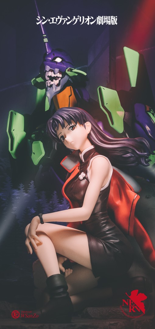 寿屋 葛城美里+threezero初号机