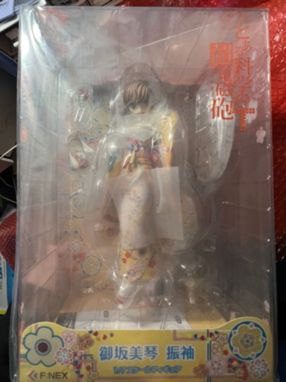 御坂美琴手办原盒!!啊御坂大人!