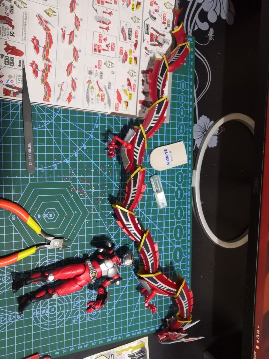 很完美的FRS了，龙骑没有真骨雕，暂时用这个太替代