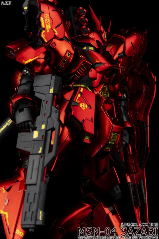 彗星的末光-RG SAZABI 特殊涂层