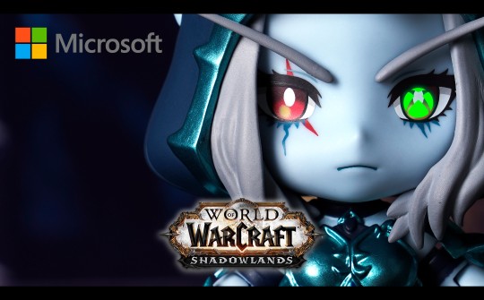 GSC 粘土人 魔兽世界 希尔瓦娜斯·风行者 微软暴雪