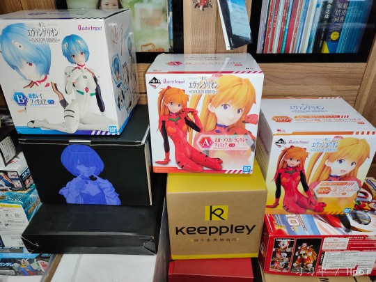 ［手办分享］一番赏 eva heroines 绫波丽/明日香