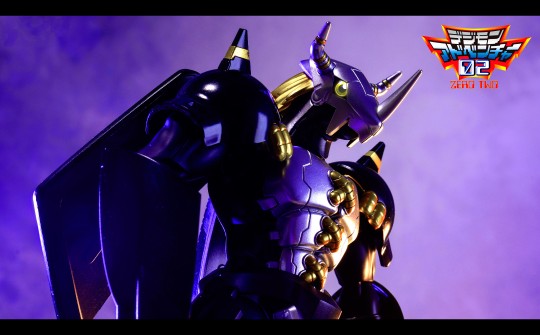 全涂装 FRS 黑战斗暴龙兽 动画造型 数码宝贝02