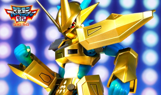 全涂装 FRS 金甲龙兽 数码宝贝02