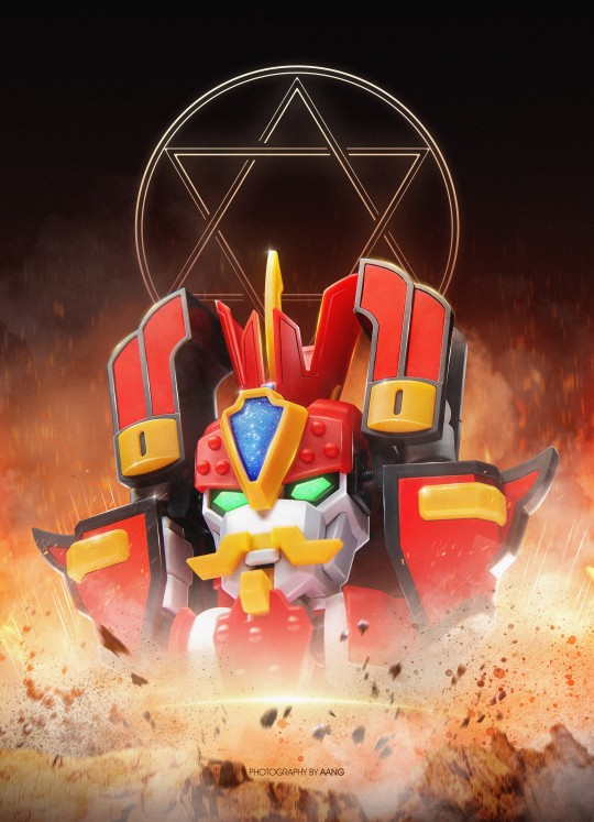 GSC MODEROID魔动王 光能使者 波涛使者 风暴使者