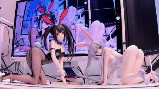 FREEing 约会大作战 白之女王 & 时崎狂三 兔女郎Ver.