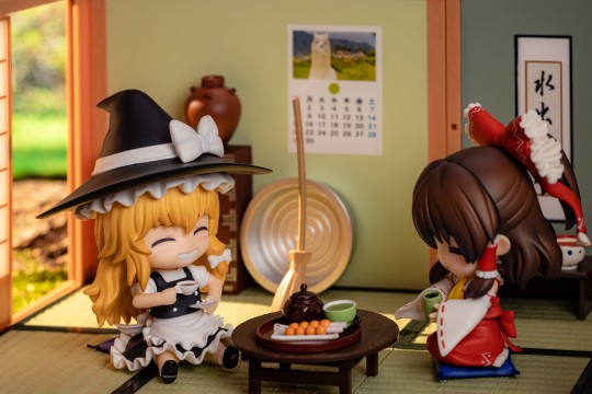 GSC 粘土人 东方Project 魔理沙&灵梦