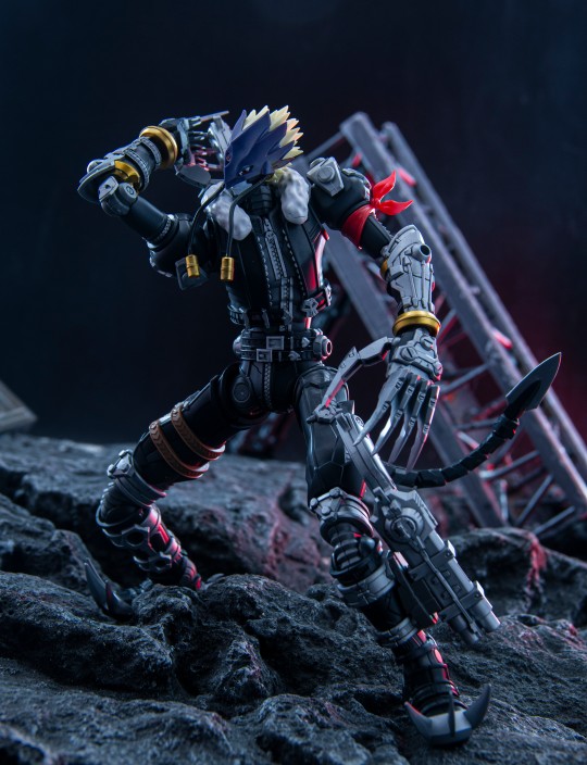 万代 FRS 数码宝贝3驯兽师之王 堕天地狱兽 别西卜兽 ​​​​