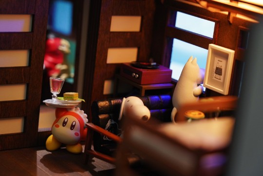 史努比食玩搭配个豪华列车