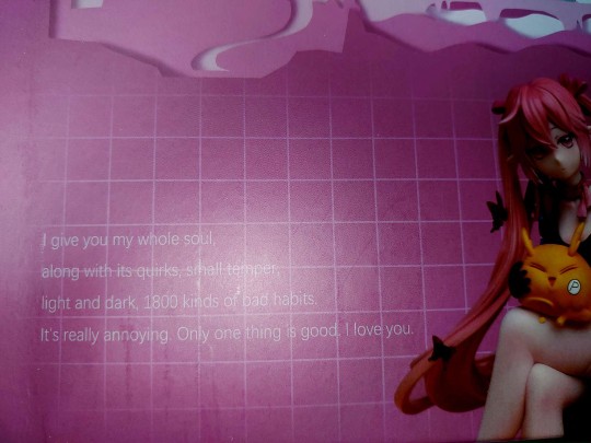 文艺哔咔娘盒面文字赏析