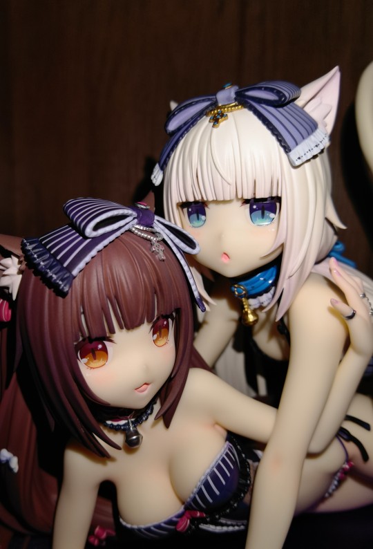 超棒的一对巧克力与香子兰