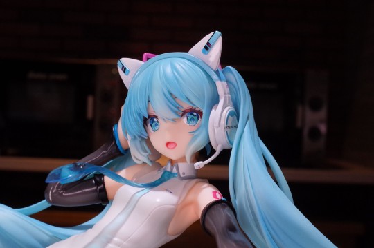 初音未来の猫耳耳机