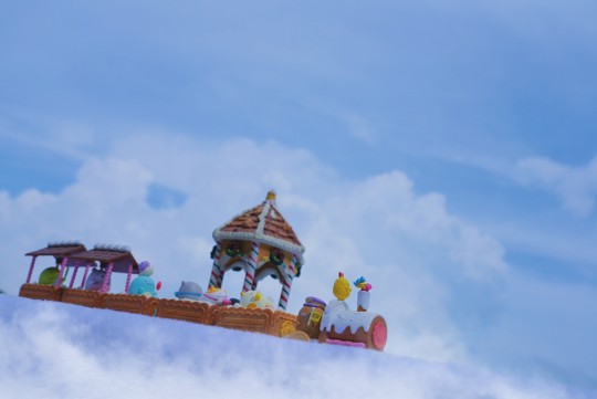 角落生物糖果饼干列车食玩