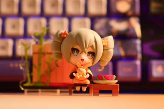 布洛尼娅 温泉假日系列Q版手办