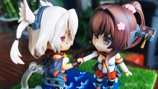 粘土人 舰队collection 大和vs武藏