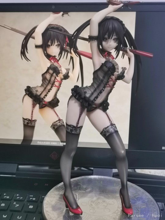 Alphamax 约会大作战Ⅱ 时崎狂三 黑色睡衣ver.