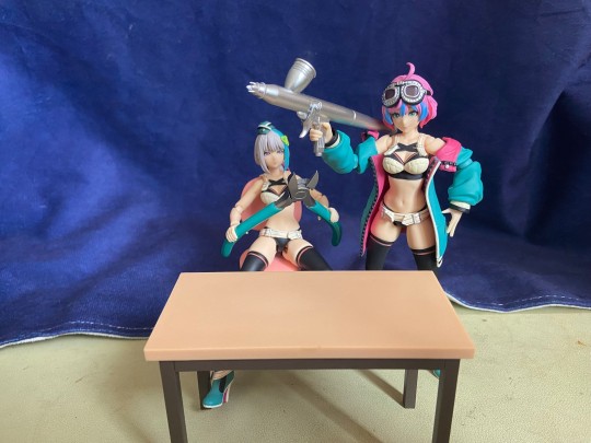 MAXFACTORY figma 模型天使 兰娜和模型天使 安洁