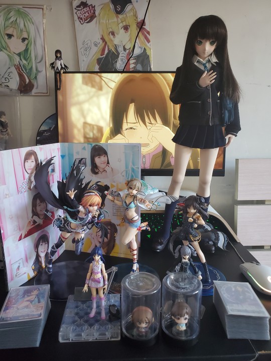 刚刚入坑偶像大师手办 收了一些胶