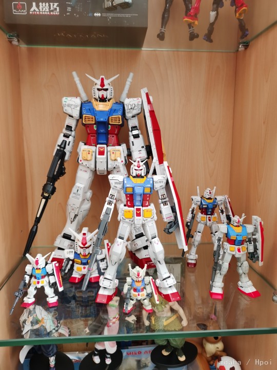 从PG到食玩 各种大小机体收集