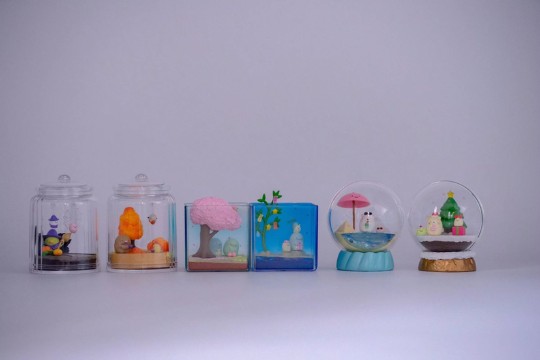 角落生物瓶中景四季