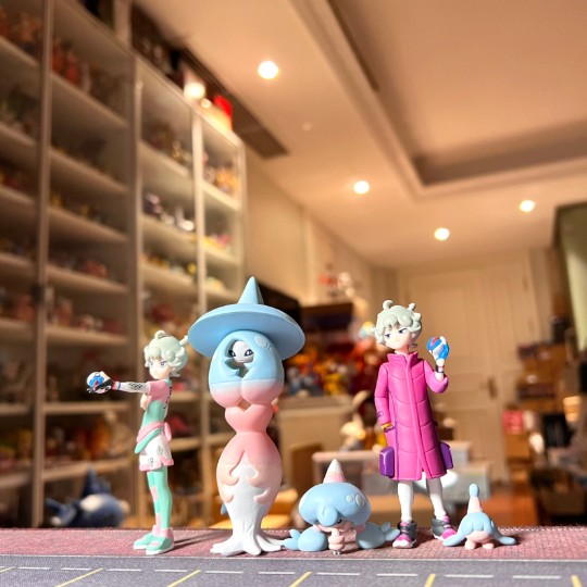 食玩宝可梦scale world伽勒尔地区 彼特&迷布莉姆&提布莉姆&布莉姆温