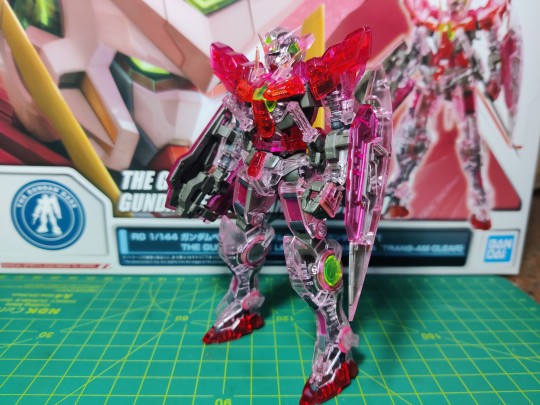 RG 能天使 三红模式 彩透版 高达基地