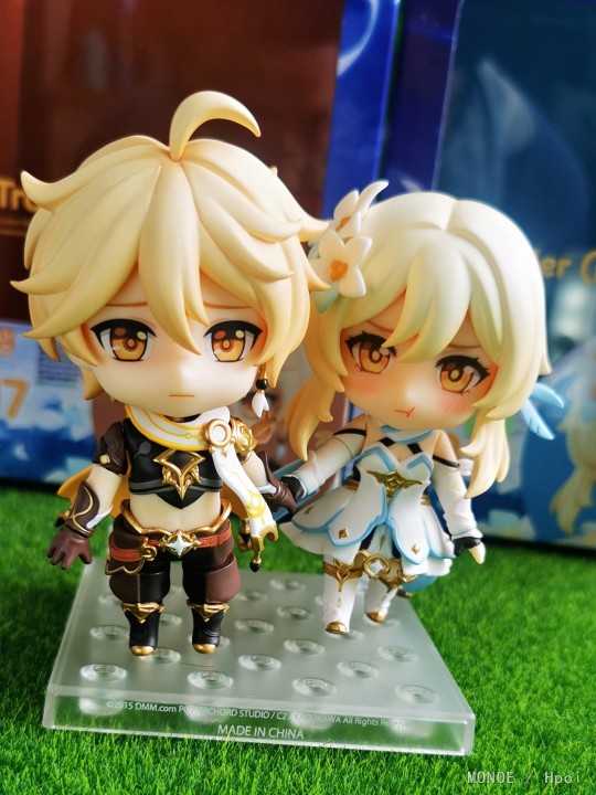 粘土人 #1717&1718 原神 空&荧