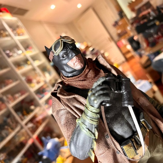 hottoys正义联盟超人蝙蝠侠套装