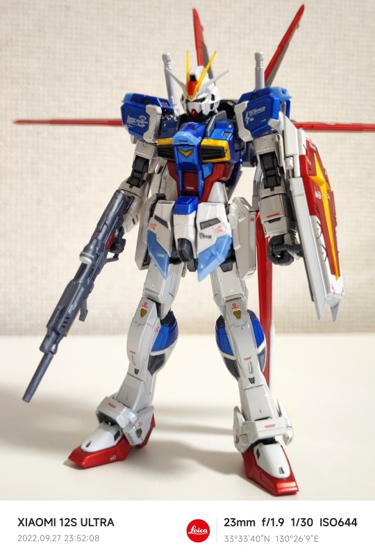 GUNDAM RG脉冲 钛金属色
